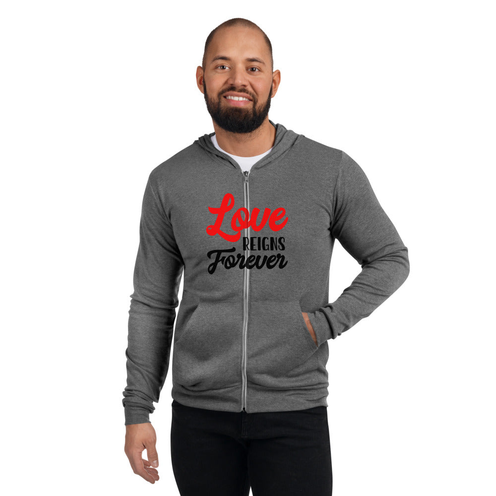 Men's zip hoodie